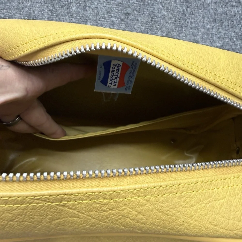 Vintage American Tourister Carry On Tote Overnight Shoulder Bag 14